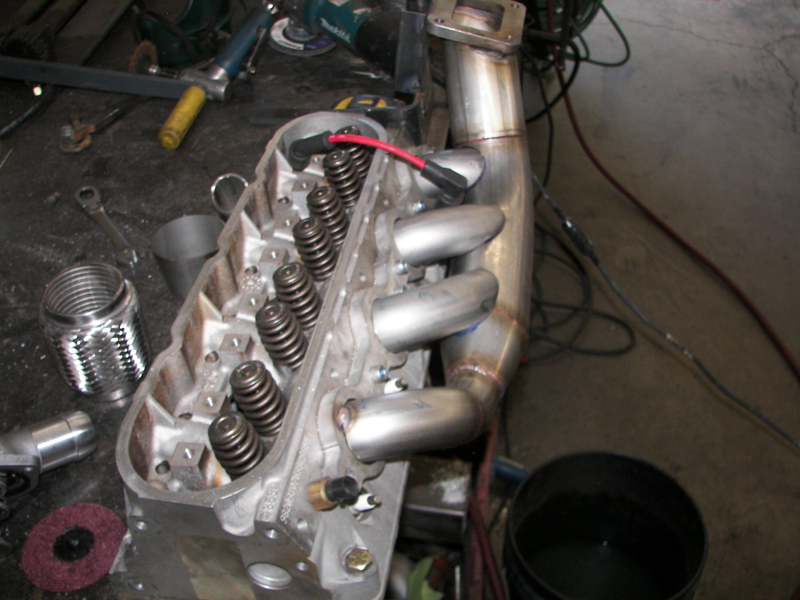 Custom fabricated turbo manifold Fast Specialties Performance Auto