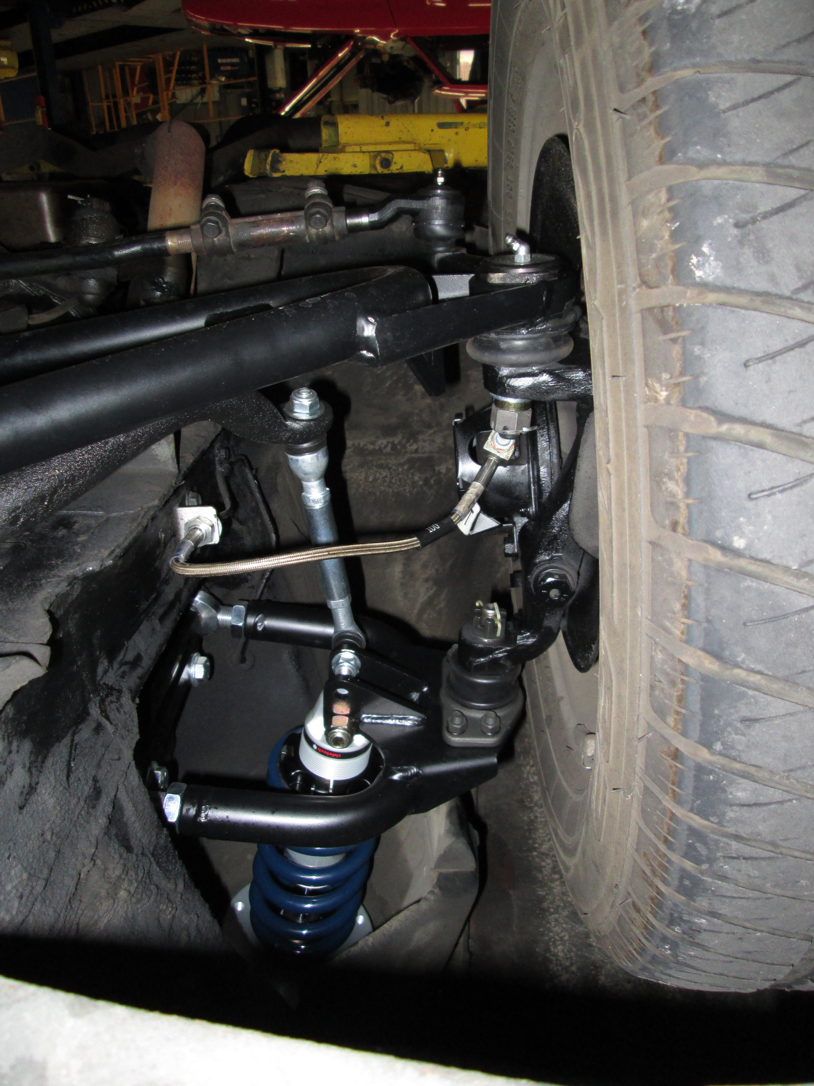 1970 Ford Mustang Mach1 - Ridetech 4 link suspension upgrade - Fast