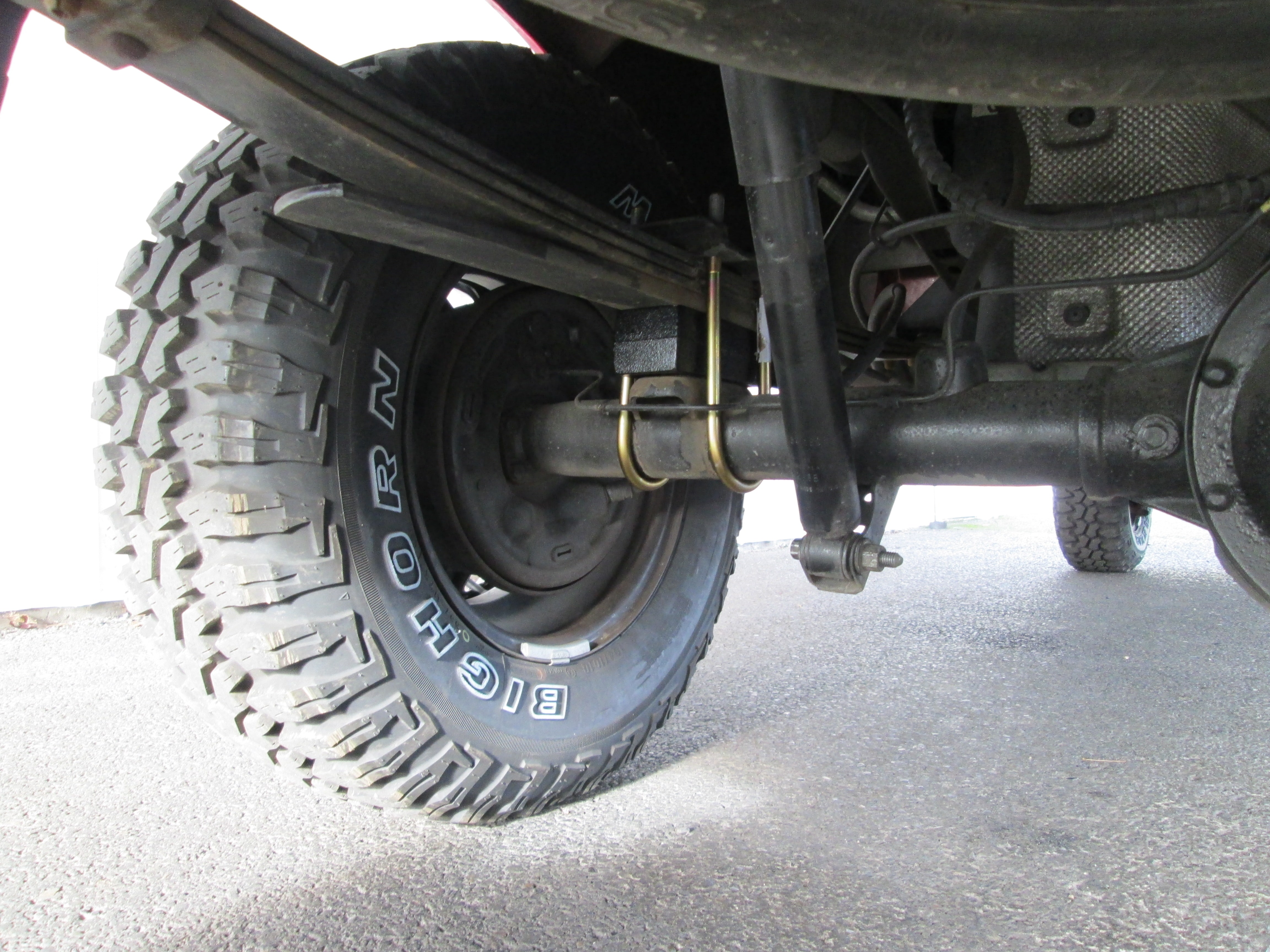 Ford Ranger lift kit and new tires