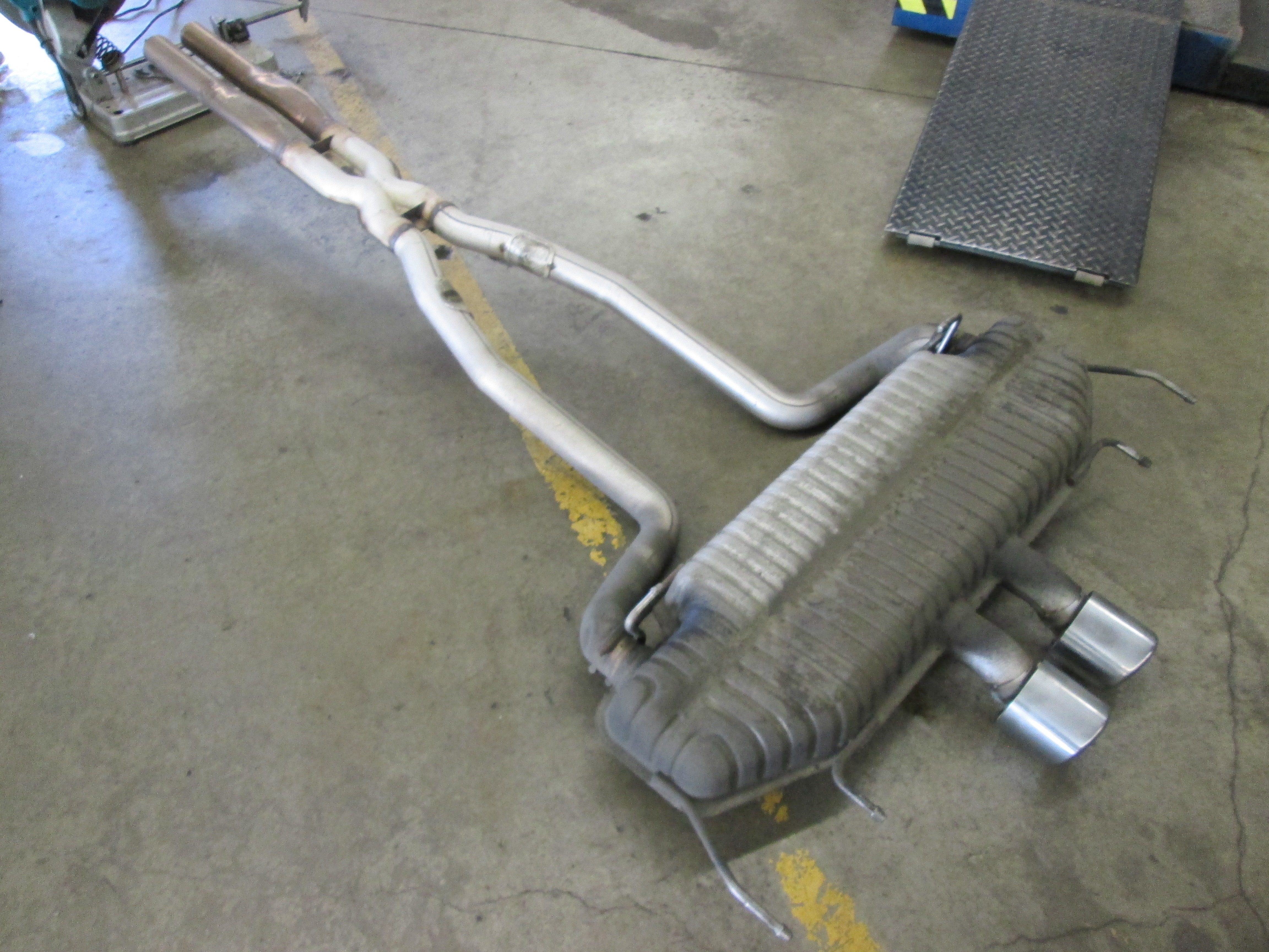 Cadillac CTS-V cat back exhaust upgrade - Fast Specialties ...
