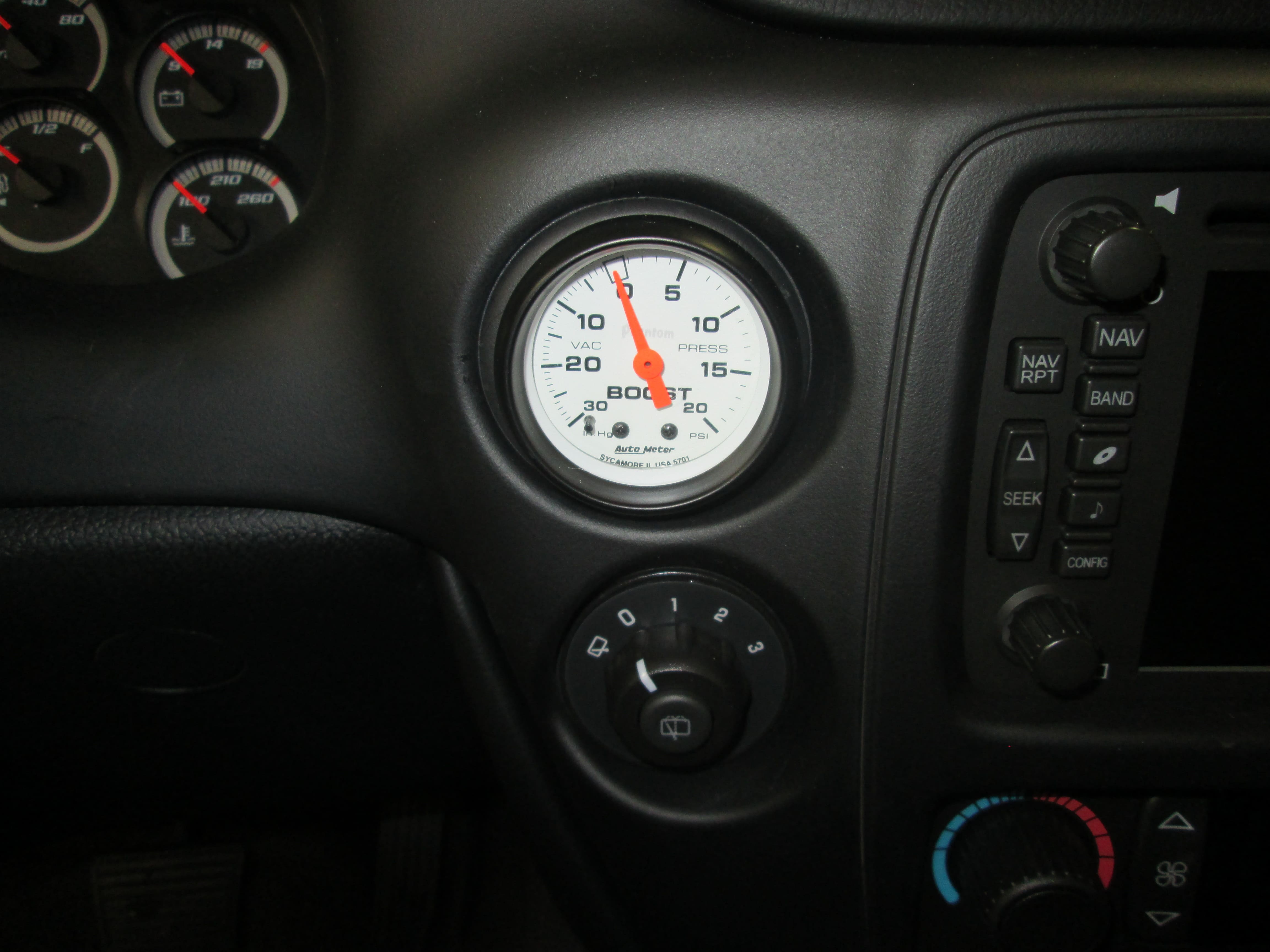 Trailblazer SS boost gauge installation Fast Specialties