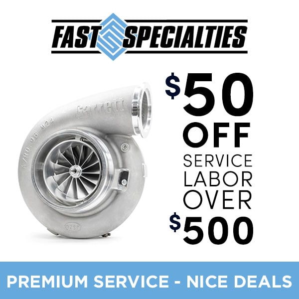 $50 off Service Labor over $500