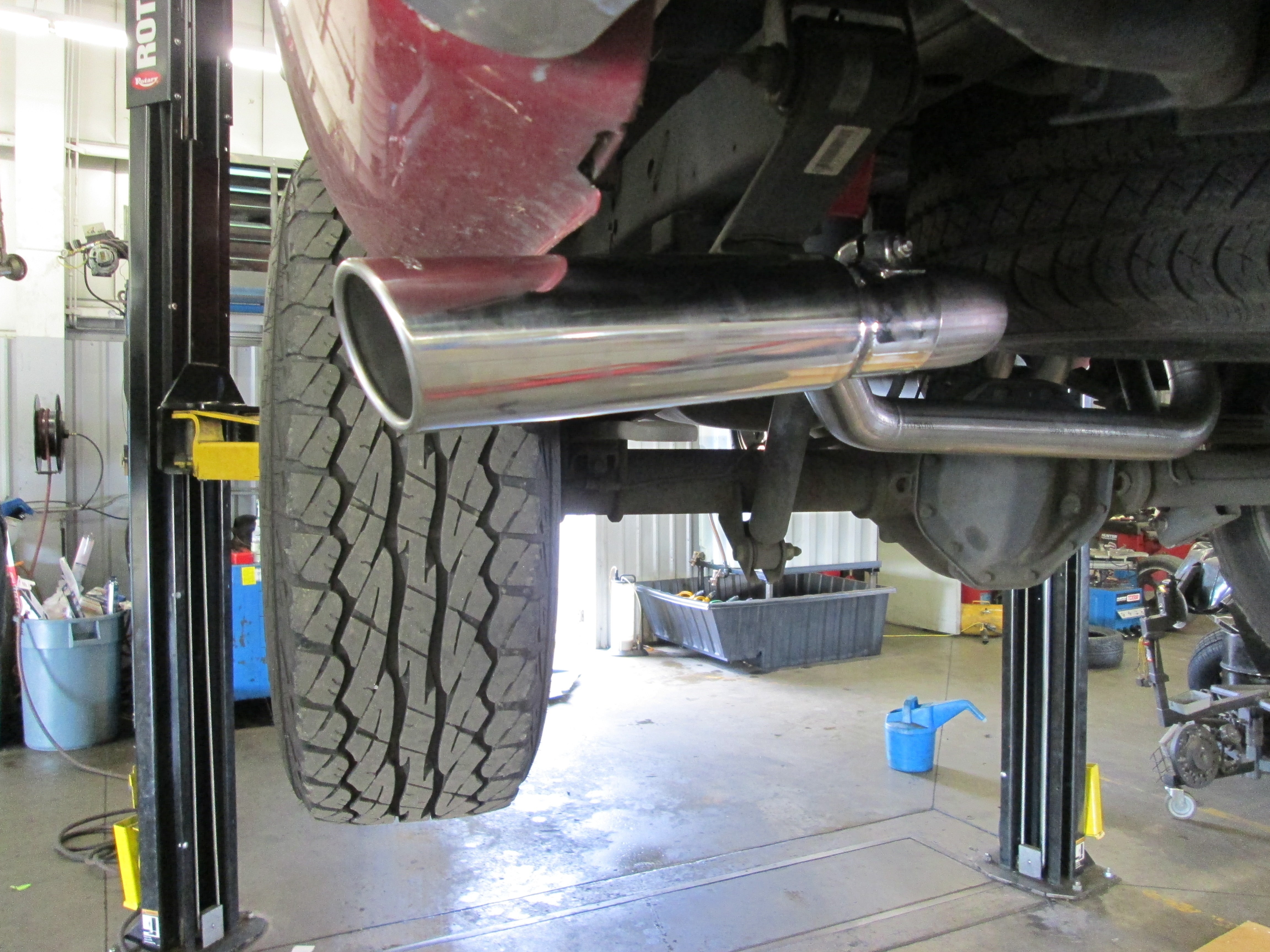 Dodge Ram exhaust upgrade - Fast Specialties - Performance Auto Body